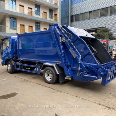 The 6000L Compressed Garbage Truck Adopts Isuzu Chassis photo-4