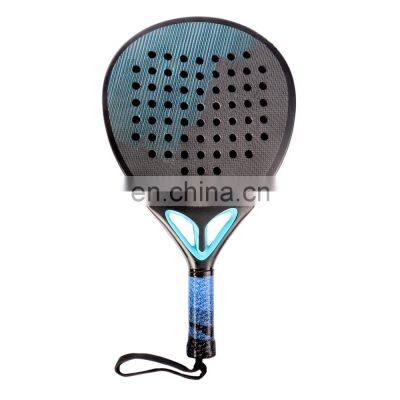 High Quality Professional Custom Carbon Fiber Soft EVA Padel Shovel Padel Racket