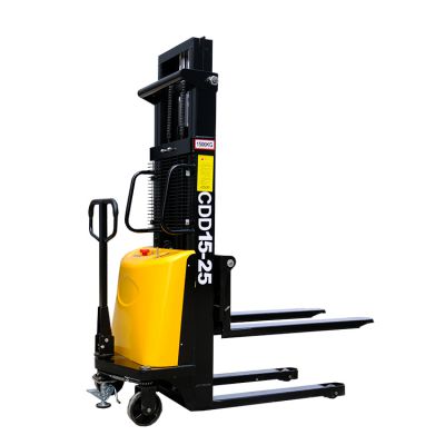 CE APPROVED SEMI ELECTRIC PALLET STACKER