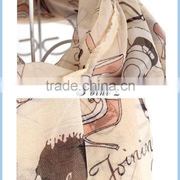 Wholesale Arab Cotton Lady Scarves photo-4