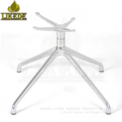 High Quality Aluminum Swivel Chair Base Metal Tube Sofa Legs Furniture Accessories photo-3