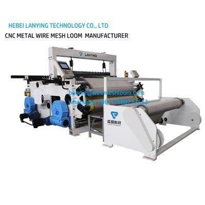 LANYING plain weave wire mesh weaving loom machine