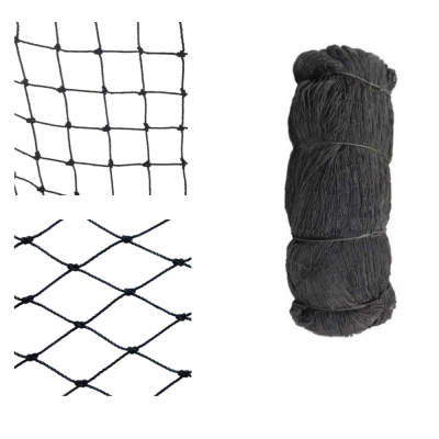 3 Strands Twisted Nylon Bird Net for Fish Breeding Bird Proof Fence Net Cargo Net photo-2