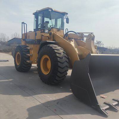 LuZhuang 958 Loader, 3m³ Bucket, Unloading Height of 3150mm – Construction Machinery for Export.
