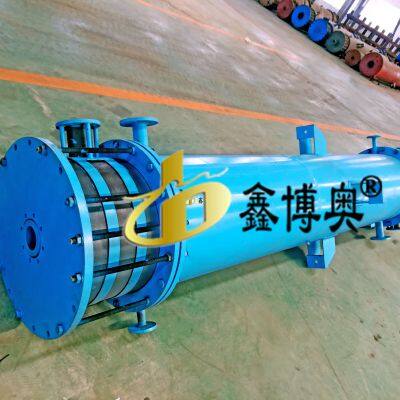 Customized Graphite Falling Film Absorber/cooler /graphite Condenser for Hydrochloric Acid Industry photo-2