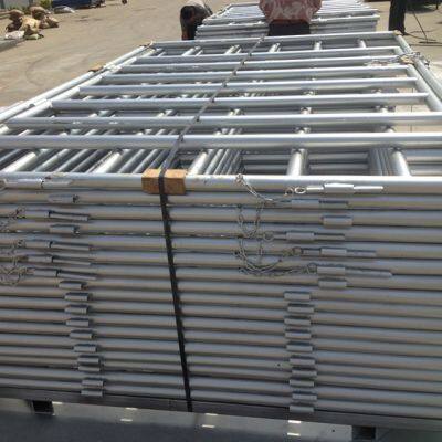 Sustainable High-Style Horse Accessories Pipe Farm Fence Panels photo-5