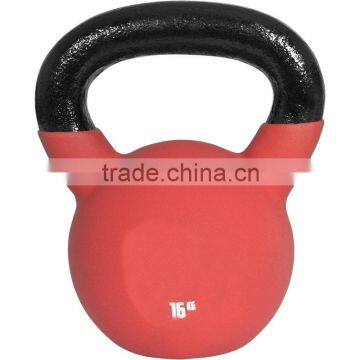 Cast Iron Kettlebell with rubberised neoprene coating