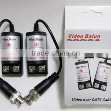 1 Pair Passive Video Cameras Balun Transceiver Transmitter Transmission UTP Balun BNC Cat5 CCTV UTP Video Balun