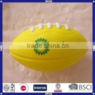 china made custom anti rugby stress ball