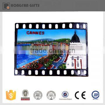 Hot sell resin cities fridge magnet souvenir
