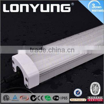new product super brightness waterproof 40w UL led IP65 tri-proof tube light