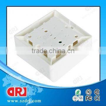 double ports surface mount rj45 box