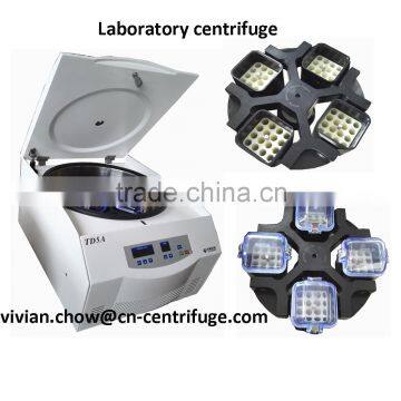 TD5A laboratory centrifuge for 2ml,5ml,7ml,15ml,50ml tubes with bio-containment