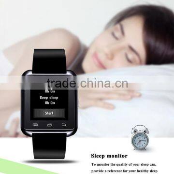 Cheap bluetooth watch for iPhone, u8 smart watch with TFT LCD, touch screen watch phone for iphone