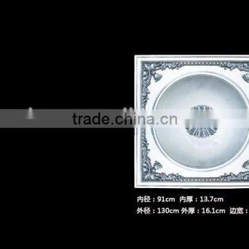 Cheap PU ceiling medallion / ceiling rose for home decoration