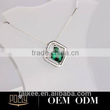 Factory Price diamond pendant high quality maxi necklace