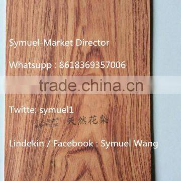 ( 2.0-18mm ) Hot selling Natural Rosewood fancy plywood sheet