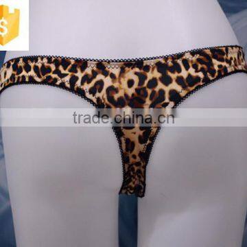 Sexy Leopard Printed Thongs, Sexy Women Underwear photo-3