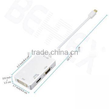 High Quality Type C to DVI VGA DP Adapter USB Hub photo-2