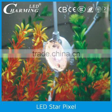 intelligent matrix control LED curtain wall light