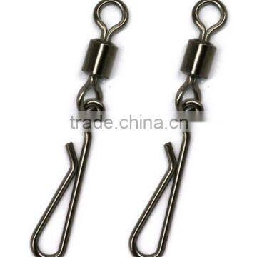 Fishing Snap Clip Fishing Rig Rolling Swivel With Hanging Snap B Fishing Swivels Fishing Hook Connector