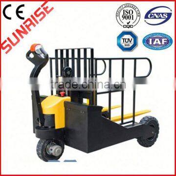 Electric mini rough terrain pallet truck