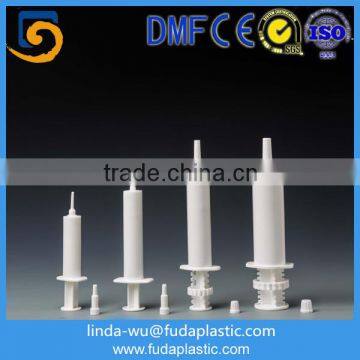 disposable plastic paste veterinary cow syringe