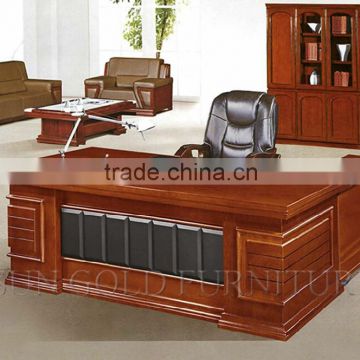 Wholesale Modern Lacquer Wood Manager Desk with Vice Cabinet (SZ-OD537)