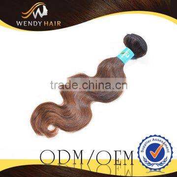 8a Brown Color 12in- 30in Indian Virgin Remy Body Wave Hair Extension