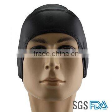 Professional Manufacturer High Quality Silastic Elastic Swimming Cap Humanized Design Innovative Swim Caps photo-2
