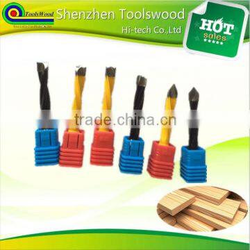 Professional Tungsten carbide tipped woodworking dowel boring bit / thru-hole drill bit