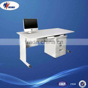 L Shaped Steel Office Working Desk Metal Office Executive Table