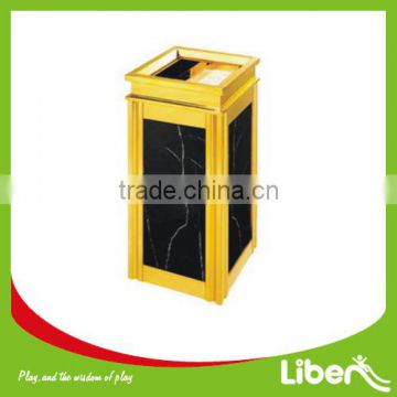 Waterproof stainless steel dustbin for hotel (LE.LJ.045)