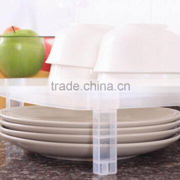 PP 20*18*6.5 Kitchen Tools Plastic Dish Rack/kitchen Rack photo-4