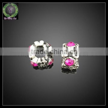 Fashion Style Silver Plating Alloy Beads Jewelry Accessory For Connecting The Beads