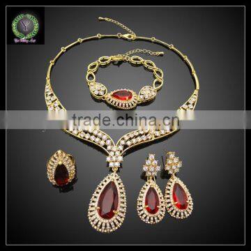 New Arrival 4pcs/set gold plated jewelry set,Wedding jewelry set ,party jewelry set EHK561