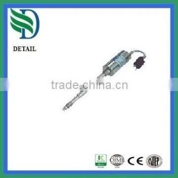 Melt pressure transducer with vertical tube, Temperature and pressure sensor