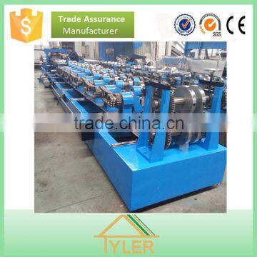 Steel C Channel Roll Forming Machine C Z U L W Shape Profile Section Light Steel Keel Machine