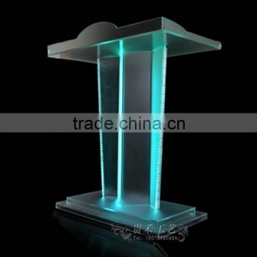 2015 new high quality acrylic podium&lectern, night bar furniture