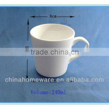 ceramic white mugs with handle