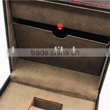 Custom Single Slot Watch Box Leather With Led Light photo-5