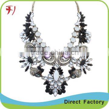 New Arrival Vintage Jewelry Luxury Shourouk Statement Necklace chian hot sales