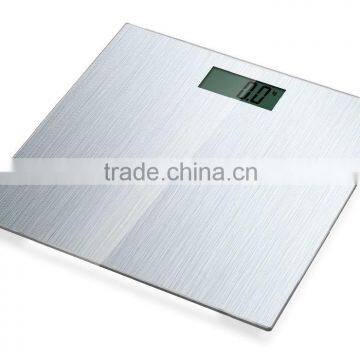 2015 new arrival brushed printing digital bathroom scale