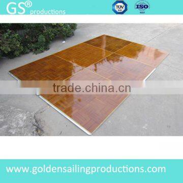 aluminum edging portable wood dance floor for sale