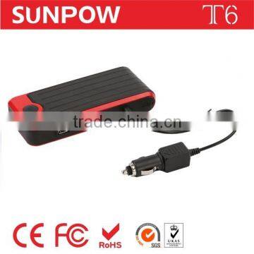 portable solar power bank jump starter battery