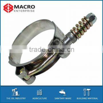 T ype Hose Clamps with Spring Loaded