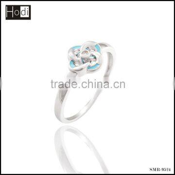 Rhodium Plated Hot New Jewelry Design Custom Ring