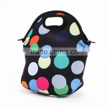 Neoprene insulated lunch tote bag cooler bag for food