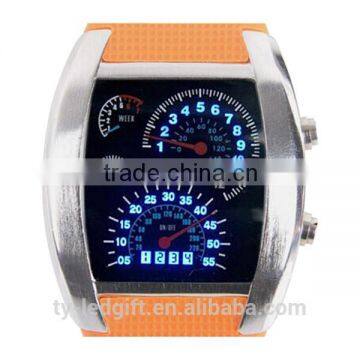 led sport watch silicone led watch quartz led sport watch