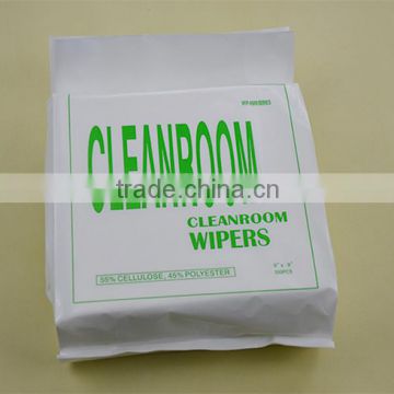 Nonwoven Dry Fiber Wipes Cleanroom Wipes 9" x 9", Pack of 300